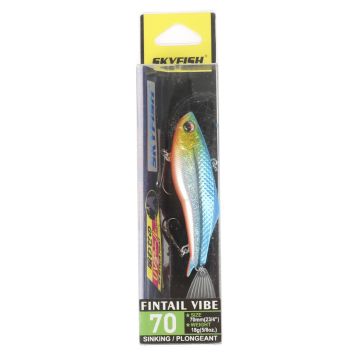 Ратлин SKYFISH "FINTAIL VIBE" 70 мм, 18 гр, Sinking, цвет: 5#